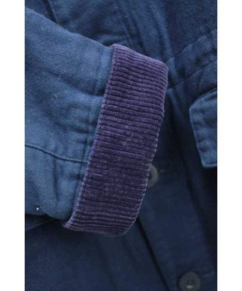 ブランド古着】コーデュロイ素材切替ミリタリーコート（モッズコート