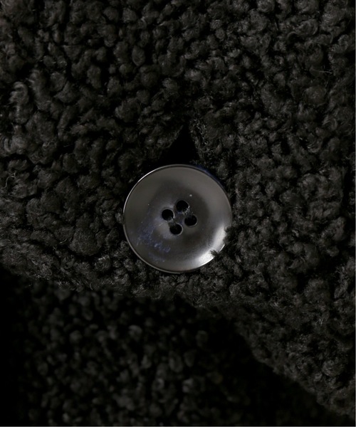 journal standard L'essage(ジャーナルスタンダードレサージュ)の「ECOPELボアブルゾン◆(ブルゾン・レディース・ブラック/ベージュ・FREE)」の20枚目の写真