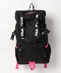 【FILA/フィラ】ロゴテープ A4サイズ収納可 大容量 フラップリュック バッグパック 20L