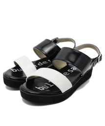 bulle de savon | 配色厚底          サンダル(サンダル)