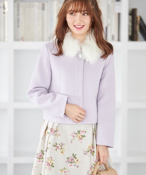 tocco closet（トッコ クローゼット）の「3WAYファー＆ビジュー 