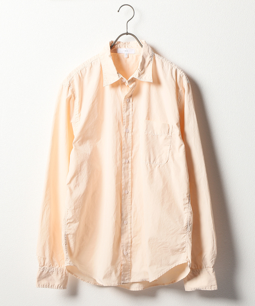SAVE KHAKI UNITED（セーブカーキユナイテッド）の「SAVE KHAKI UNITED POPLIN STANDARD SHIRT（シャツ/ブラウス・メンズ・ホワイト/ライトブルー/ブラック/ネイビー/ピンク/モスグリーン/バイオレット/シャーベット・SMALL/MEDIUM/LARGE/X-SMALL）」の8枚目の写真