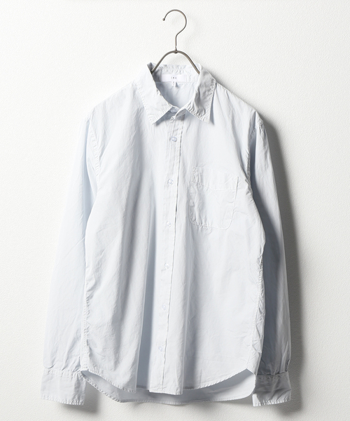 SAVE KHAKI UNITED（セーブカーキユナイテッド）の「SAVE KHAKI UNITED POPLIN STANDARD SHIRT（シャツ/ブラウス・メンズ・ホワイト/ライトブルー/ブラック/ネイビー/ピンク/モスグリーン/バイオレット/シャーベット・SMALL/MEDIUM/LARGE/X-SMALL）」の4枚目の写真