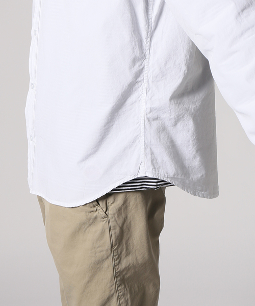 SAVE KHAKI UNITED（セーブカーキユナイテッド）の「SAVE KHAKI UNITED POPLIN STANDARD SHIRT（シャツ/ブラウス・メンズ・ホワイト/ライトブルー/ブラック/ネイビー/ピンク/モスグリーン/バイオレット/シャーベット・SMALL/MEDIUM/LARGE/X-SMALL）」の20枚目の写真