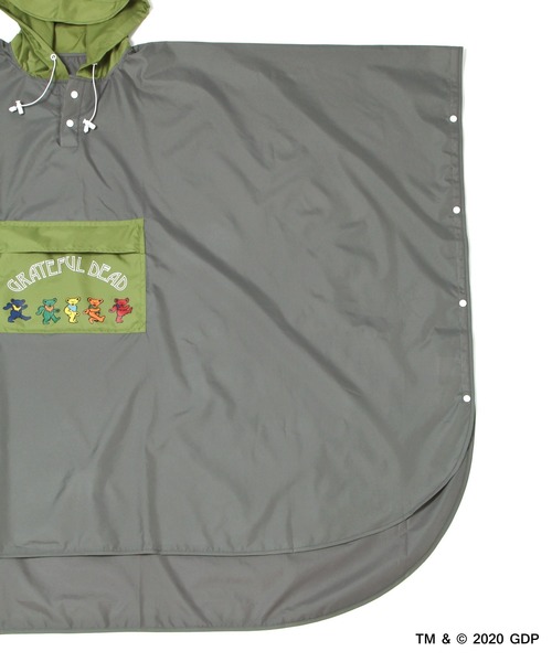 niko and...（ニコアンド）の「【GRATEFUL DEAD(グレイトフル・デッド)】コラボレインポンチョ（レインコート/ポンチョ・レディース・オフホワイト/ダークグレー・0）」の21枚目の写真