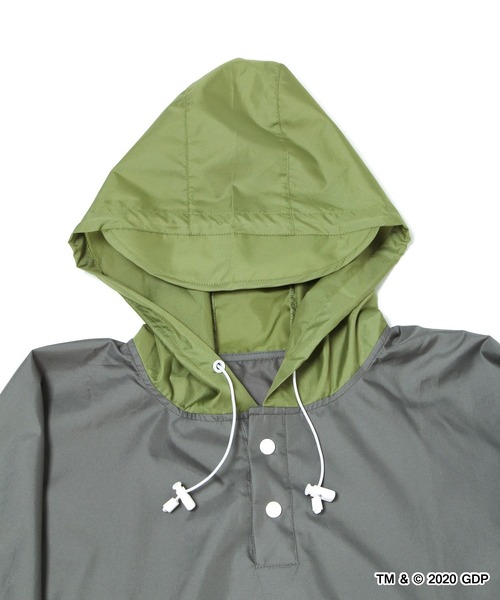 niko and...（ニコアンド）の「【GRATEFUL DEAD(グレイトフル・デッド)】コラボレインポンチョ（レインコート/ポンチョ・レディース・オフホワイト/ダークグレー・0）」の17枚目の写真