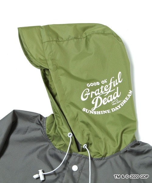 niko and...（ニコアンド）の「【GRATEFUL DEAD(グレイトフル・デッド)】コラボレインポンチョ（レインコート/ポンチョ・レディース・オフホワイト/ダークグレー・0）」の20枚目の写真