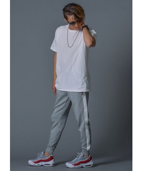 REGIEVO(レジエボ)の「【REGIEVO】シンプルな大人のお洒落なデザインTシャツ(Tシャツ/カットソー・メンズ・オフホワイト/ピンク/ブラック・SMALL/MEDIUM/LARGE)」の14枚目の写真