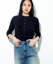 AUDITION（オーディション）の「M1405 プレーティングテレコヘンリープルオーバー（Tシャツ/カットソー）」