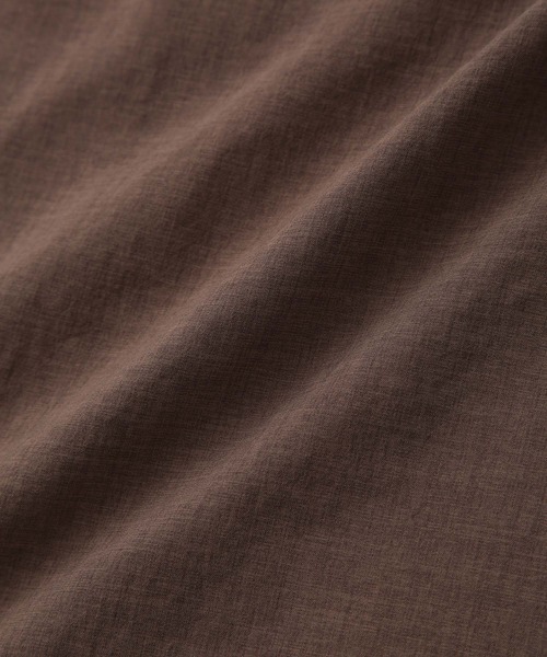 ADAM ET ROPE'(アダムエロペ)の「【EVALET/エバレット】ボックスシルエット オープンカラーシャツ(シャツ/ブラウス・メンズ・チャコールグレー/ライトグリーン/ベージュ系その他・M/L)」の11枚目の写真