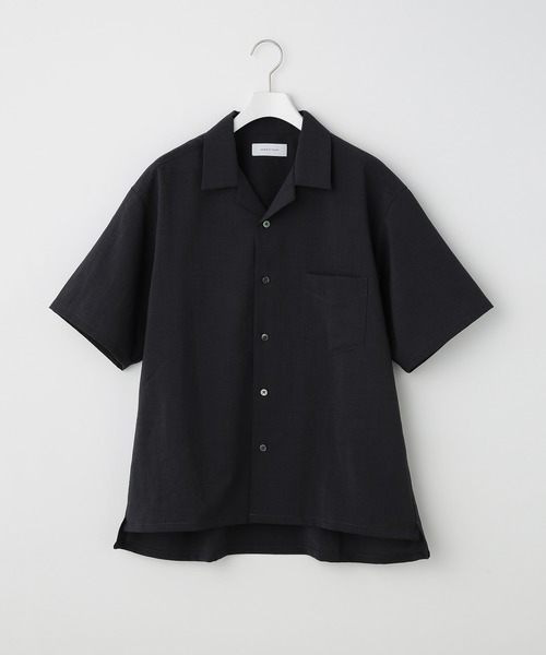 ADAM ET ROPE'(アダムエロペ)の「【EVALET/エバレット】ボックスシルエット オープンカラーシャツ(シャツ/ブラウス・メンズ・チャコールグレー/ライトグリーン/ベージュ系その他・M/L)」の17枚目の写真