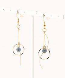 【CouleuR】モンタナブルー ロングピアス