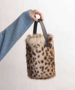 【heren moore】エコファーバケツバッグ