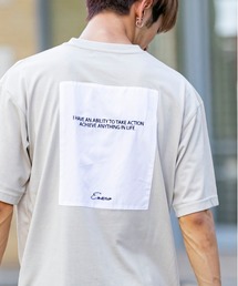 En serio TOKYO | BACK PASTING / シンプルロゴ / ワンポイント / バックプリント / ビッグ シルエット Tシャツ(Tシャツ/カットソー)