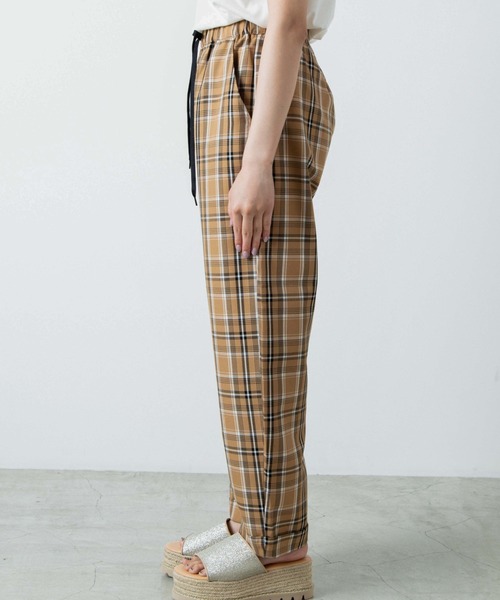 WEGO(ウィゴー)の「WEGO/チェックイージーパンツ(スラックス・レディース・ブルー/ベージュ/グリーン・MEDIUM/SMALL)」の11枚目の写真