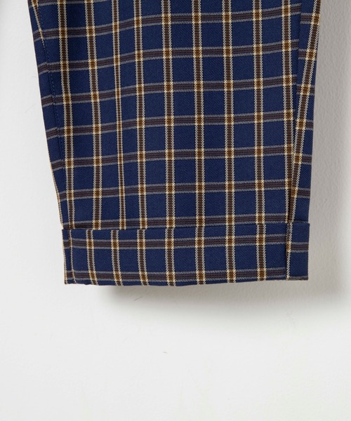 WEGO(ウィゴー)の「WEGO/チェックイージーパンツ(スラックス・レディース・ブルー/ベージュ/グリーン・MEDIUM/SMALL)」の6枚目の写真