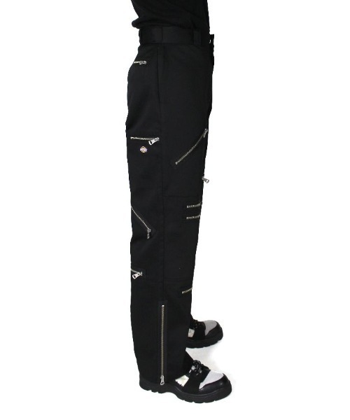 MYne（マイン）の「【MYne】DICKIES CRAZY ZIP PANTS/MYDK310（チノパンツ・メンズ・ブラック・SMALL/MEDIUM）」の7枚目の写真