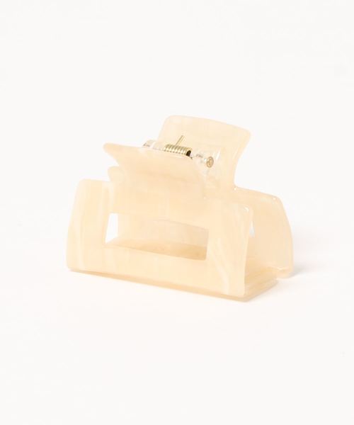 apres jour mignon（アプレジュールミニョン）の「【apresjour mignon×ARIAZ】ヘアクリップ（バレッタ/ヘアクリップ・レディース・ブラック/アイボリー/キャメル・ONESIZE）」の4枚目の写真