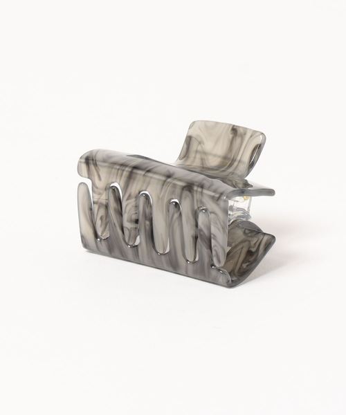 apres jour mignon（アプレジュールミニョン）の「【apresjour mignon×ARIAZ】ヘアクリップ（バレッタ/ヘアクリップ・レディース・ブラック/アイボリー/キャメル・ONESIZE）」の5枚目の写真