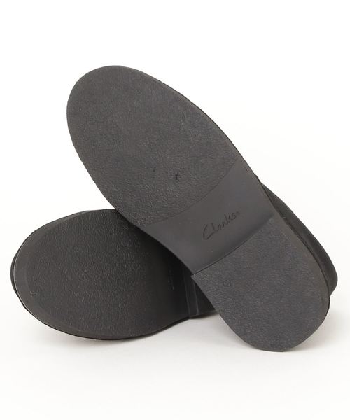 Clarks（クラークス）の「Desert Boot 2 / レディース デザートブーツ2 (ブラックスエード)（ブーツ・レディース・ブラック・5/4.5/6/5.5/3/3.5/4）」の3枚目の写真