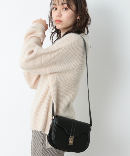 Heather(ヘザー)の「ヴィンテージフウショルダー 929653(ショルダーバッグ・レディース・ブラック/ブラウン系その他/ベージュ系その他・ONE SIZE)」の4枚目の写真