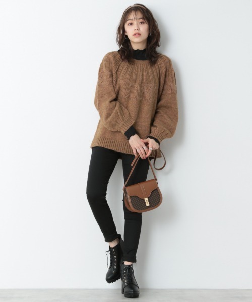 Heather(ヘザー)の「ヴィンテージフウショルダー 929653(ショルダーバッグ・レディース・ブラック/ブラウン系その他/ベージュ系その他・ONE SIZE)」の7枚目の写真