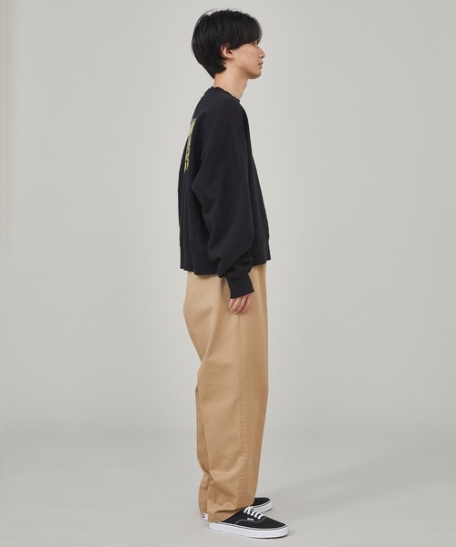 DELUXE（デラックス）の「D-KHAKI（チノパンツ・メンズ・ブラック/ベージュ/オリーブ・SMALL/MEDIUM/LARGE/X-LARGE）」の17枚目の写真