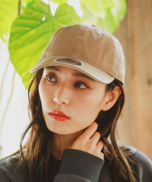 NEW ERA（ニューエラ）の「【NEW ERA(ニューエラ)】別注9THIRTY（キャップ・レディース・ブラック/ベージュ/グレー・FREE）」の3枚目の写真