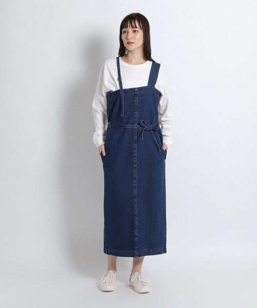 新品！ニコアンド あんちょんさんプロデュース フリデニムスカート L 完売 タグ付新品 あんちょん フリルデニムスカート 黒 - メルカリ