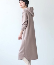 Bou Jeloud | スウェットチュニックワンピース/ルームウェアとしても◎/ワンマイルウェア/おうち時間(ワンピース)