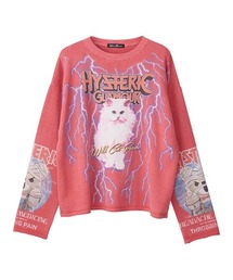 HYSTERIC GLAMOUR | WILLD CAT FEVER プルオーバー(ニット/セーター)