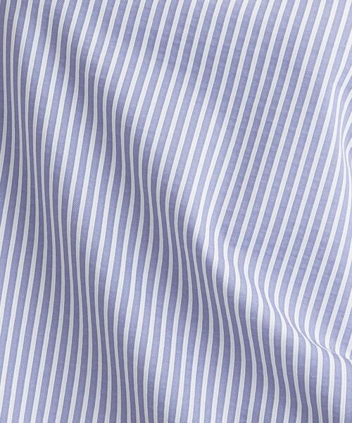 green label relaxing（グリーンレーベルリラクシング）の「CS フハクライク キーネック フレア 6分袖 カットソー（Tシャツ/カットソー・レディース・ライトグレー/ブラウン/コバルトブルー・FREE）」の9枚目の写真