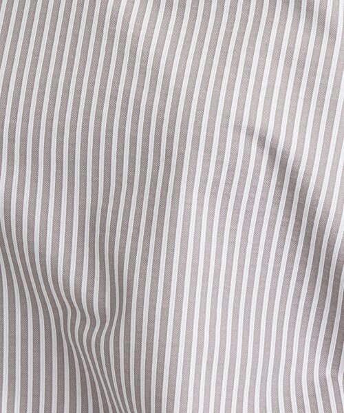 green label relaxing（グリーンレーベルリラクシング）の「CS フハクライク キーネック フレア 6分袖 カットソー（Tシャツ/カットソー・レディース・ライトグレー/ブラウン/コバルトブルー・FREE）」の13枚目の写真