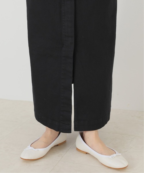 FRAMeWORK（フレームワーク）の「サスペンダーワンピース◆（ジャンパースカート・レディース・ブラック/オリーブ・38/36）」の7枚目の写真