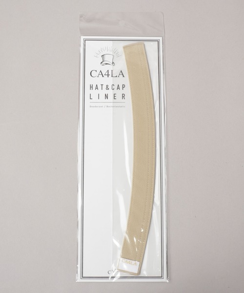 CA4LA（カシラ）の「HAT＆CAP LINER LONG（その他ボディ・ヘアケア・メンズ・ブラック/ベージュ・ONESIZE）」の2枚目の写真