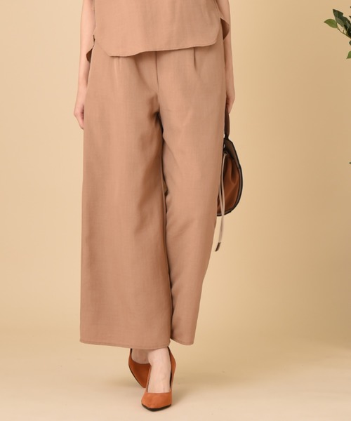 INTERPLANET(インタープラネット)の「タンブラーブッチャーセットアップ(ワンピース・レディース・ネイビー/サックスブルー/キャメル・FREE)」の8枚目の写真