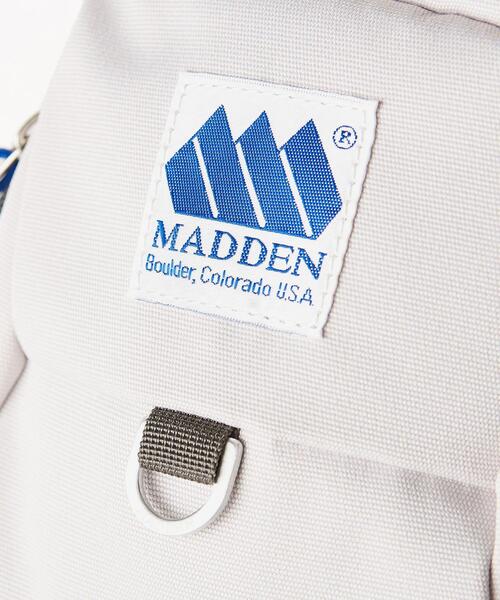 MADDEN（メデン）の「【別注】 ＜MADDEN（メデン）＞ SLING BAG/バッグ（ボディバッグ/ウエストポーチ・メンズ・ブラック/オフホワイト・FREE）」の5枚目の写真