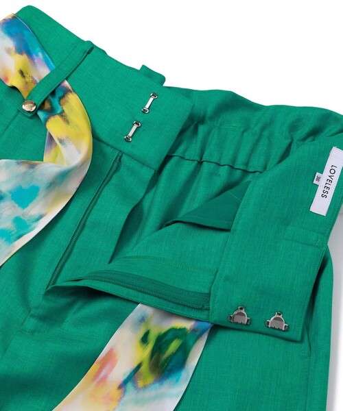 LOVELESS（ラブレス）の「カラーパンツ（その他パンツ・レディース・グリーン系その他/オレンジ系その他・34/36）」の6枚目の写真