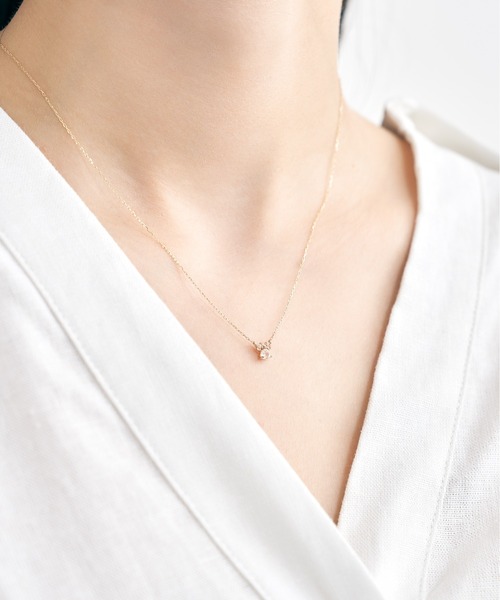 ペット用ネックレス　MGH-013 セール】K10 ネコの肉球 カラーストーン ペンダント（ネックレス