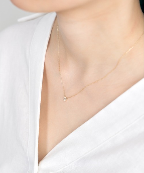 セール】K10 ネコの肉球 カラーストーン ペンダント（ネックレス