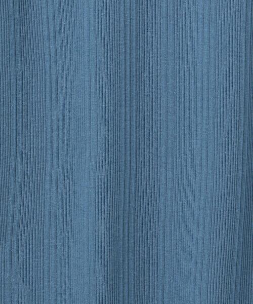 6（ロク）の「＜6(ROKU)＞RIB CAMISOLE/キャミソール（キャミソール・レディース・ホワイト/ケリー/ライトブルー・FREE）」の13枚目の写真