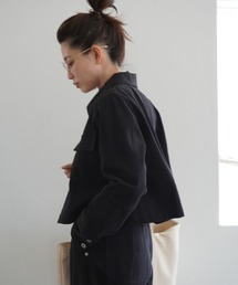 エトレトウキョウ ウエストベルトカバーオール デニムジャケット ETRE エトレトウキョウ ウエストベルトカバーオール デニムジャケット