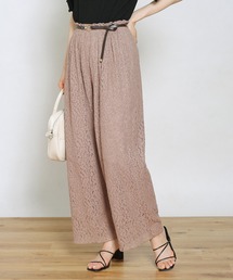 Crisp | フラワーレースパンツ(その他パンツ)