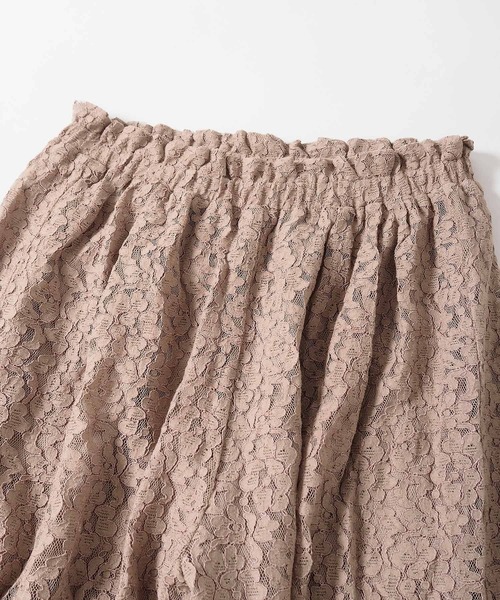 Crisp（クリスプ）の「フラワーレースパンツ（その他パンツ・レディース・ブラウン/アイボリー・FREE）」の14枚目の写真