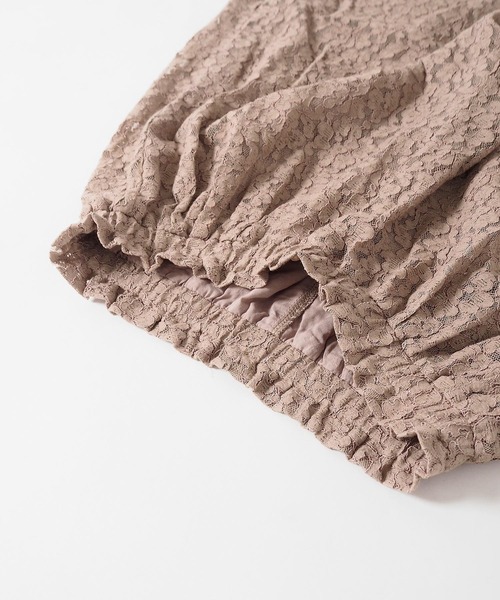 Crisp（クリスプ）の「フラワーレースパンツ（その他パンツ・レディース・ブラウン/アイボリー・FREE）」の15枚目の写真