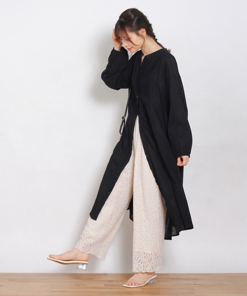 Crisp（クリスプ）の「フラワーレースパンツ（その他パンツ・レディース・ブラウン/アイボリー・FREE）」の21枚目の写真