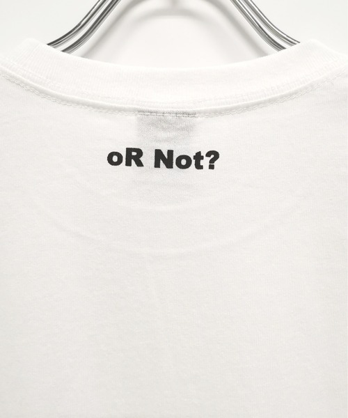 TRAP/U (トラップユー)の「16/-天竺空紡糸 フロント&バック ワンポイント プリント コットン 半袖 Tシャツ(Tシャツ/カットソー・メンズ・ホワイト/ブラック・L/M)」の9枚目の写真