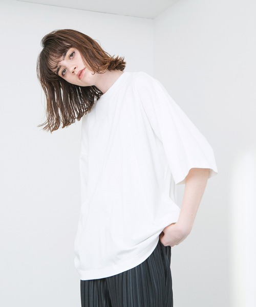 EMMA CLOTHES(エマクローズ)の「ビッグシルエット コットン天竺 イラストアート&フォト転写 半袖カットソー EMMA CLOTHES(Tシャツ/カットソー・メンズ・ホワイト/ライトブルー/ブラック/ホワイト系その他/ブラック系その他/ベージュ系その他/ブルー系その他/ホワイト系その他2/ホワイト系その他3/ブラック系その他2/ブラック系その他3/ベージュ系その他2/ベージュ系その他3/ベージュ系その他4・M/L)」の18枚目の写真