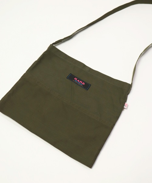 H.A.N.D.（エイチエーエヌディー）の「[H.A.N.D. / エイチエーエヌディー]　TOOL SHOULDER BAG（ショルダーバッグ・メンズ・オリーブ・FREE）」の3枚目の写真