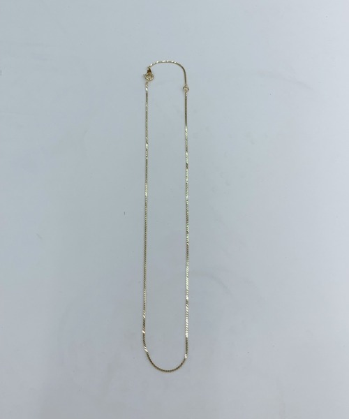 SHENERY（シーナリー）の「【WEB限定】フラットチェーンネックレス（ネックレス・レディース・シルバー/ゴールド・FREE）」の10枚目の写真